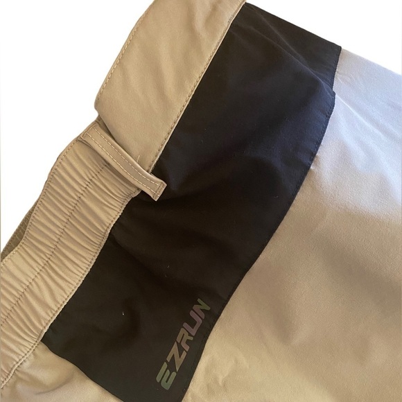 EZRUN Tactical Cargo Shorts Hiking Fishing Cycling  Water Repellent Khaki NWT - Picture 5 of 14